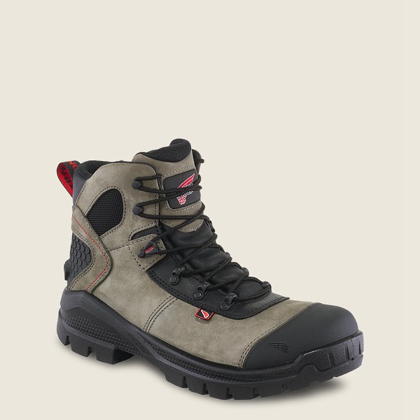 Red Wing Mens Crv™ - 6-inch Toe - Safety Boots Olive/Black - 0849XZLYI